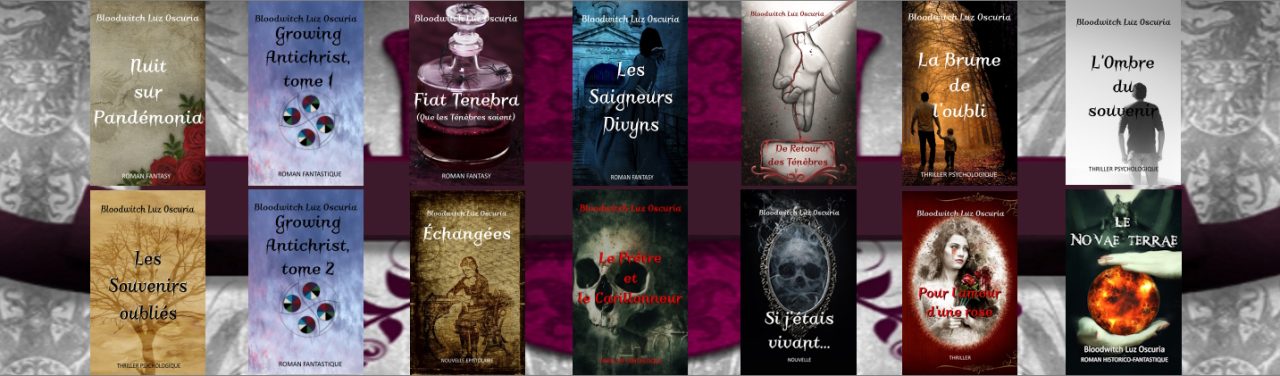 Les livres de Bloodwitch Luz Oscuria