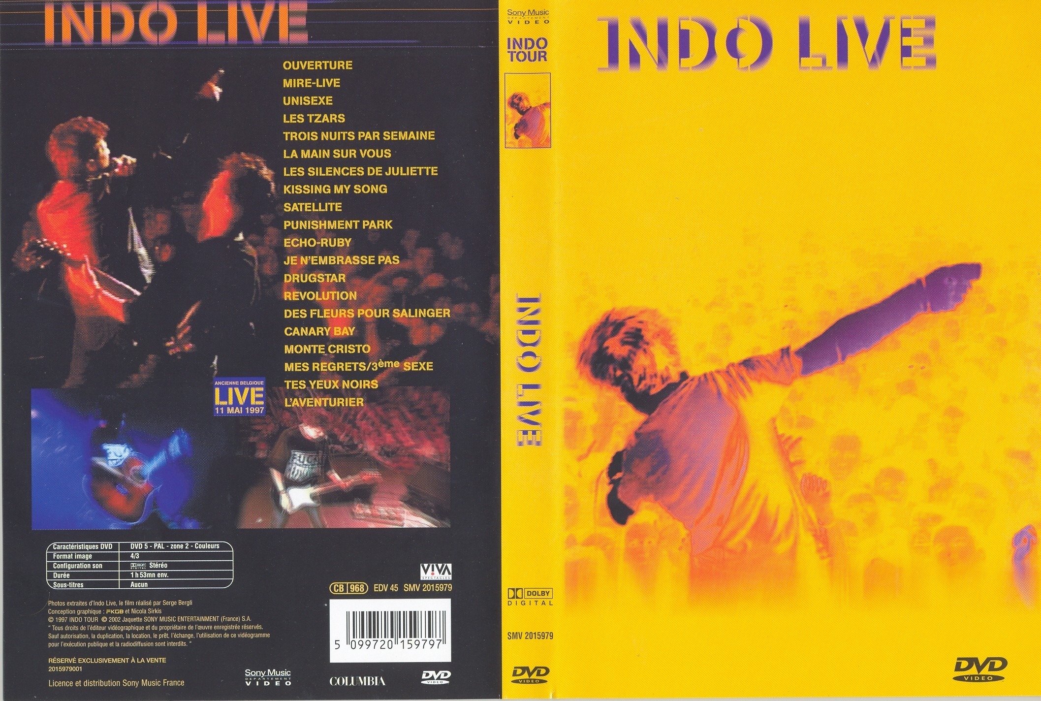 Indochine - Indo Live
