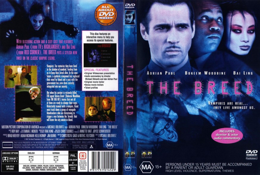 Jaquette du film The Breed (2001)