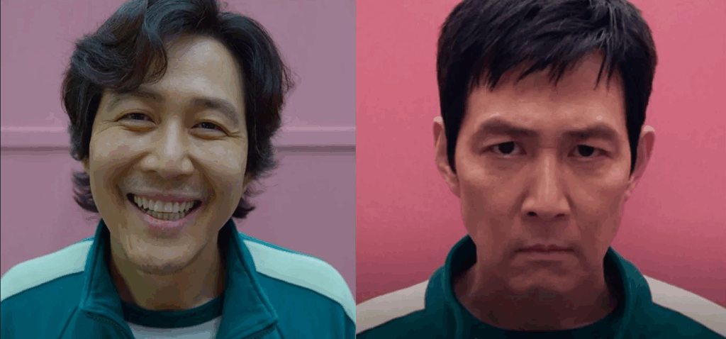Gi-hun dans "Squid Game" saison 1, puis saison 2