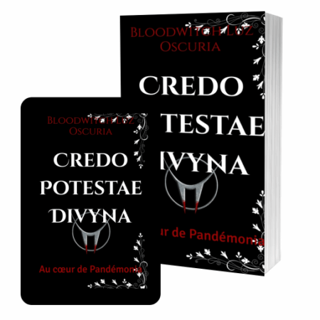 Couverture de "Credo Potestae Divyna" (2025), de Bloodwitch Luz Oscuria