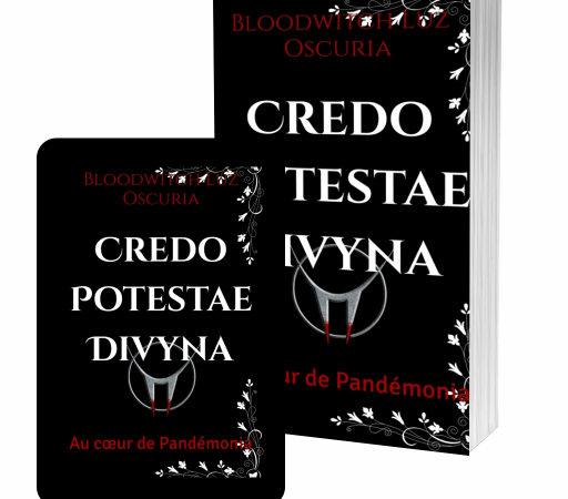 Couverture de "Credo Potestae Divyna" (2025), de Bloodwitch Luz Oscuria
