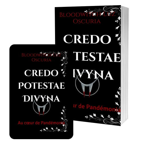 Couverture de "Credo Potestae Divyna" (2025), de Bloodwitch Luz Oscuria