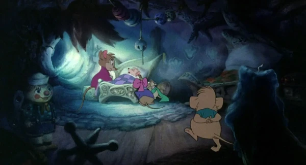 Madame Brisby auprès de Timothée