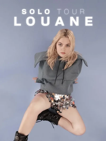 Affiche de la tournée "Solo Tour" de Louane