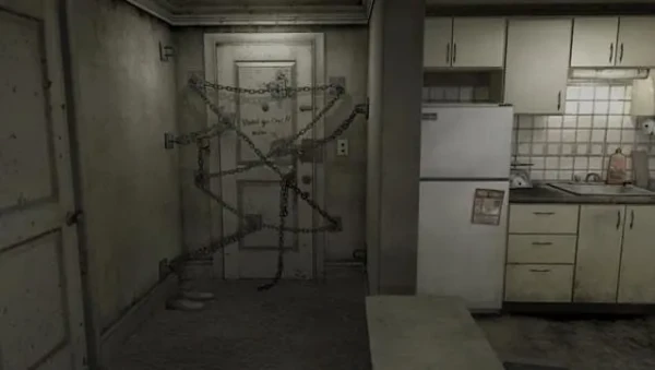 La porte de "Silent Hill 4: The Room"